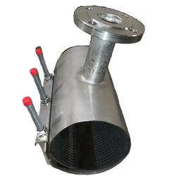 Хомут врезной ОД=139-150 L=500 фланец ДУ50